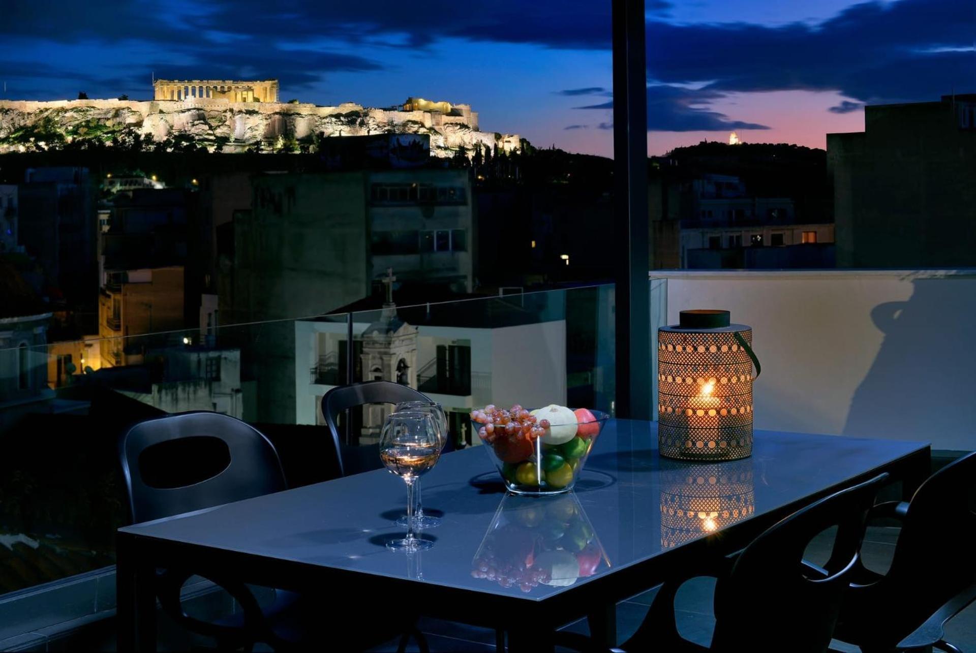 Stunning Penthouse - Historic Location - Albus Senior Loft - Acropolis View - Psyrri Appartement